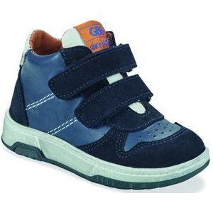 Hoge sneakers in leer Valerian GBB. Leer materiaal. Maten 25. Blauw kleur