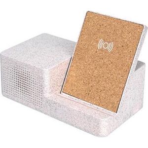 BLUETOOTH-SPEAKER MET DRAADLOZE OPLADER