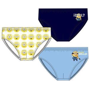 Minions – 3 x onderbroek maat 104/110 - 4/5 jaar