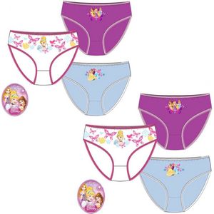 Disney Princess - 6x onderbroek - maat 116/128 (6/8 jaar)