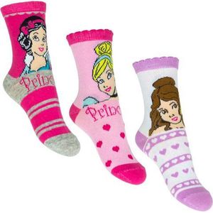 Disney Princess - sokken - 3 pack - maat 23-26