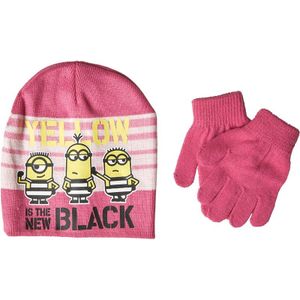 Minions Meisjes Mutsen Roze