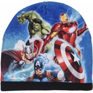 Winterse muts van Marvel Avengers - donkerblauw - 52