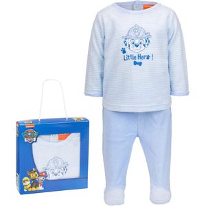 Paw Patrol babypakje, blauw, maat 68