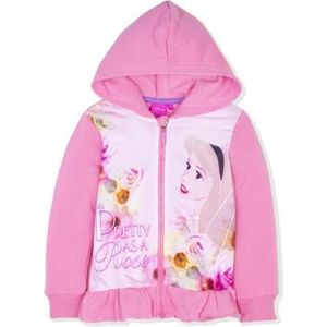 Disney Princess vest - Doornroosje - roze - maat 98/104 (4 jaar)