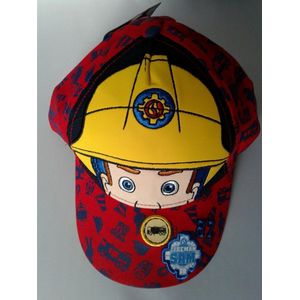 Brandweerman Sam pet/cap maat 52