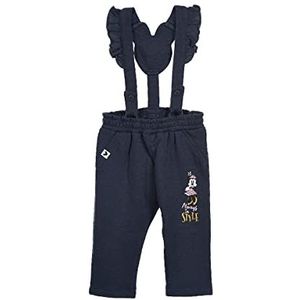 Disney Minnie Mouse Set - 2 Delig - Grijs/Goud - Salopette met shirt - Maat 74 (12 maanden - 74 cm)