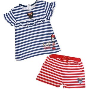 Disney Minnie Mouse Shirt - Lange Mouw - Rood - Maat 68