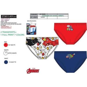 Avengers – 3 x onderbroek maat 104/110 - 4/5 jaar