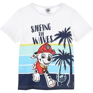 Paw Patrol Nickelodeon T-shirt Surfing The Waves. Maat 110 cm / 5 jaar