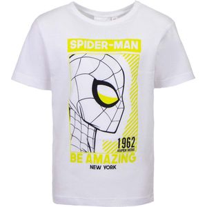 Spider-Man - T-shirt - Wit - 3 jaar - 98cm
