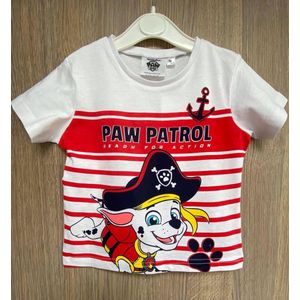 Paw Patrol Nickelodeon T-shirt Ready For Action. Maat 116 cm / 6 jaar