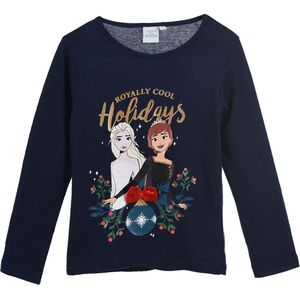 Disney- Longsleeve shirt Disney Frozen Kerst- meisjes- maat 116