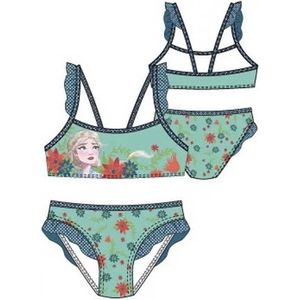 Disney - Frozen - Bikini - Blauw - 85% Polyester 15% Elastaan