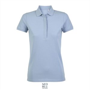 Neoblu - Owen NB3189 - Poloshirt - SOFT BLUE - Korte Mouwen - 100% Katoen