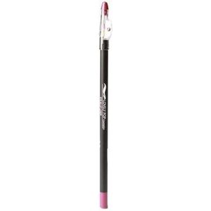 Lovely Pop Cosmetics - Extra lang oogpotlood en lippotlood met puntenslijper - Donker roze / Eye & Lip Liner - Pink-Rose - nummer 20015 - 1 stuks