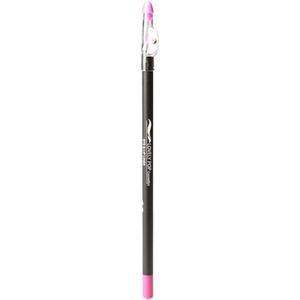Lovely Pop Cosmetics - 2 in 1 extra lang Oogpotlood en Lippotlood met puntenslijper - fuchsia/fel roze // Eye & Lip Liner - fuchsia / fuchsia - 20016