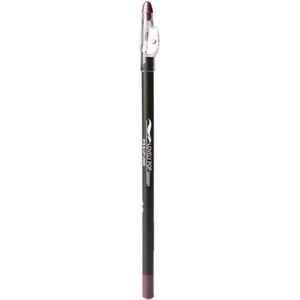 Lovely Pop Cosmetics - Extra lang oogpotlood en lippotlood met puntenslijper - Pruim-Paars / Eye & Lip Liner - Plum-Prune - nummer 20019 - 1 stuks