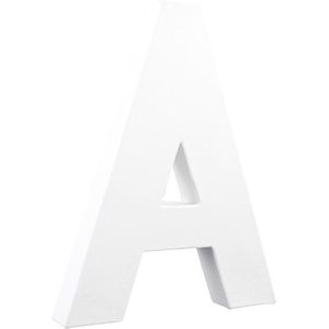 Decopatch Ecoshape letter wit 20,5 cm - letter A