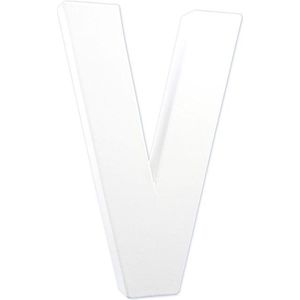 Decopatch Ecoshape letter wit 20,5 cm - letter V