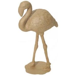 papiermaché - flamingo