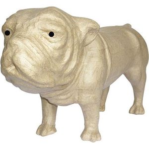 MA001 Decopatch figuur - Buldog - 44x18x26cm