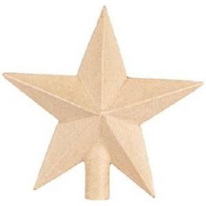 No061 Decopatch figuur - Ster piek - Kerst - 20x20x6cm