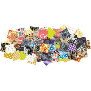 Decopatch papier Maxi pack 11 000 vierkantjes 3x3 cm