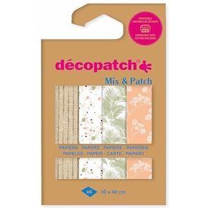 Decopatch papier Mix & Patch Terracotta