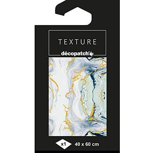 Décopatch TD797C papier, 1 vel, textuur, 40 x 60 cm, marmeren folie