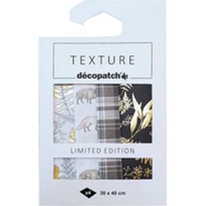 Texture Decopatch papier Thema Wild hotfoil Limited Edition