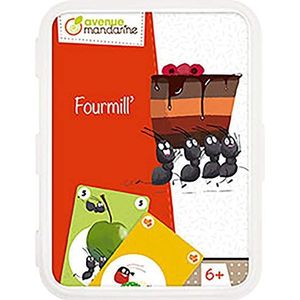 Avenue Mandarine CO182C kaartspel, geschikt voor kinderen vanaf 5 jaar, 1 verpakking, Fourmi'll