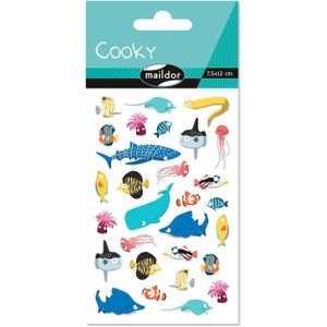 Maildor Cooky stickervel vissen CY152C