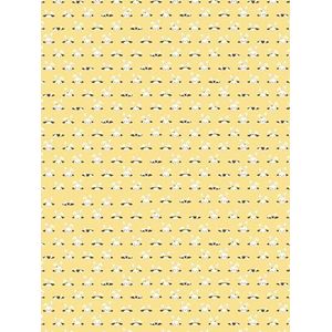 Décopatch Nr. 781 Papiermaché, 395 x 298 mm, geel, 20 vellen