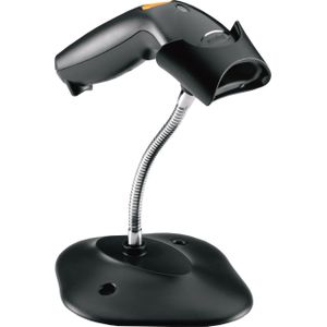 Zebra Symbol LS1203 Handheld Barcode Scanner - Cable Connectivity - Twilight zwart - 100 scan/s - 203 mm Scan Distance - 1D