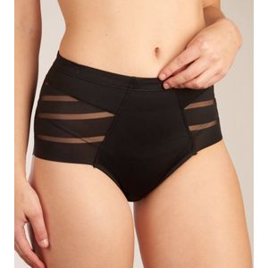 Culotte - Satijn Microfiber - Grafische Tule - Controle-effect