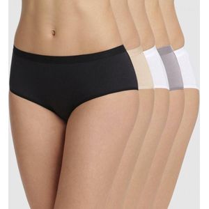 DIM - Ecodim - Hipsters - Zwart - Katoen - Set van 5