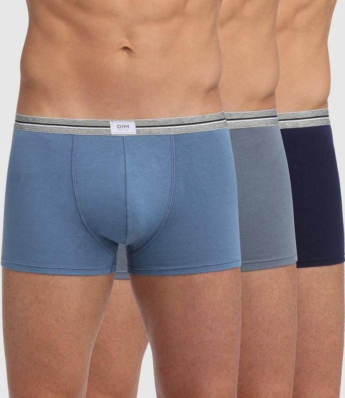 DIM - Ultra Resist - Boxershorts - Blauw, Marine, Grijs - Katoen - Set van 3