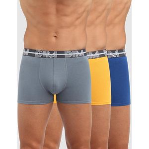 Dim - Boxershorts - Mosterd-Grijs - Katoen - 3 Stuks
