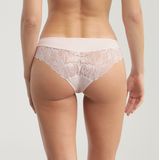 DIM - Tanga Generous - Kant - Poederroze - Polyamide