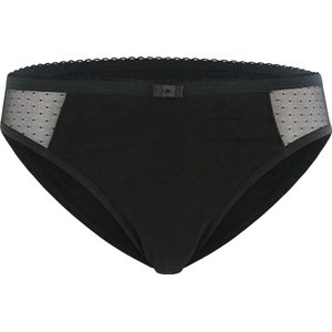 DIM - D0BDS - Dames Menstruatieslip - Herbruikbaar - Zwart - Tot 12 uur Bescherming