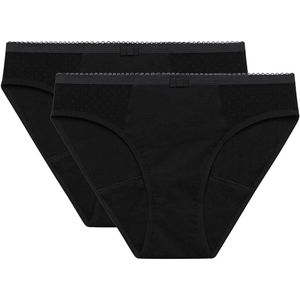 DIM menstruatiebroek Protect, zwart., 34