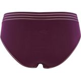 DIM - Damesslip - Bordeaux - Elastische Rubberen Tailleband