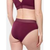 DIM - Damesslip - Bordeaux - Elastische Rubberen Tailleband