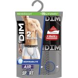 DIM - 3D Flex Air - Boxershorts - Zwart/Grijs - Polyester