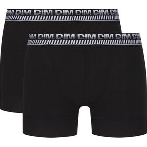 DIM - 3D Flex Stay&Fit - Boxershorts - Zwart - Katoen - Set van 2