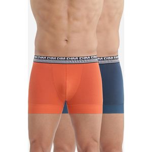 DIM - 3D Flex Stay&Fit - Boxershorts - Blauw - Katoen - Set van 2