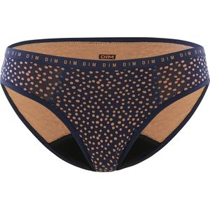 Dim - Protect - Menstruatie Slip - A83 Blue - Dames Volwassenen - Katoen/elastaan