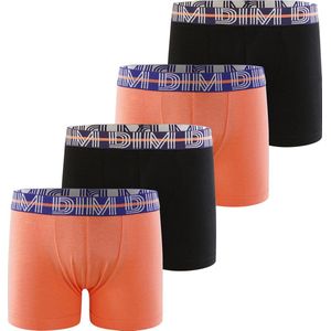 DIM - Boxershorts - Verpakking van 4 - Zwart - Moderne Tailleband