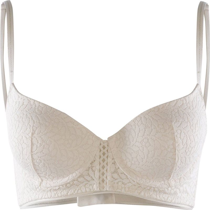 DIM - BH - Parelwit - Soft Cup - T-shirt - Met Beugel - Effen